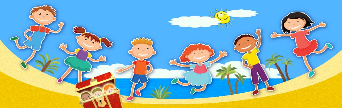 Spielen und Lernen in der KiTa Schatzinsel Spielende Kinder